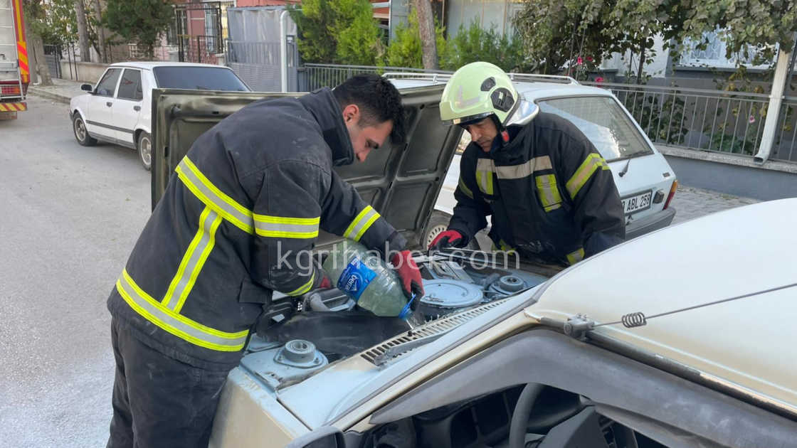 Tofas Otomobil Yanginina Vatandastan Hizli Mudahale1