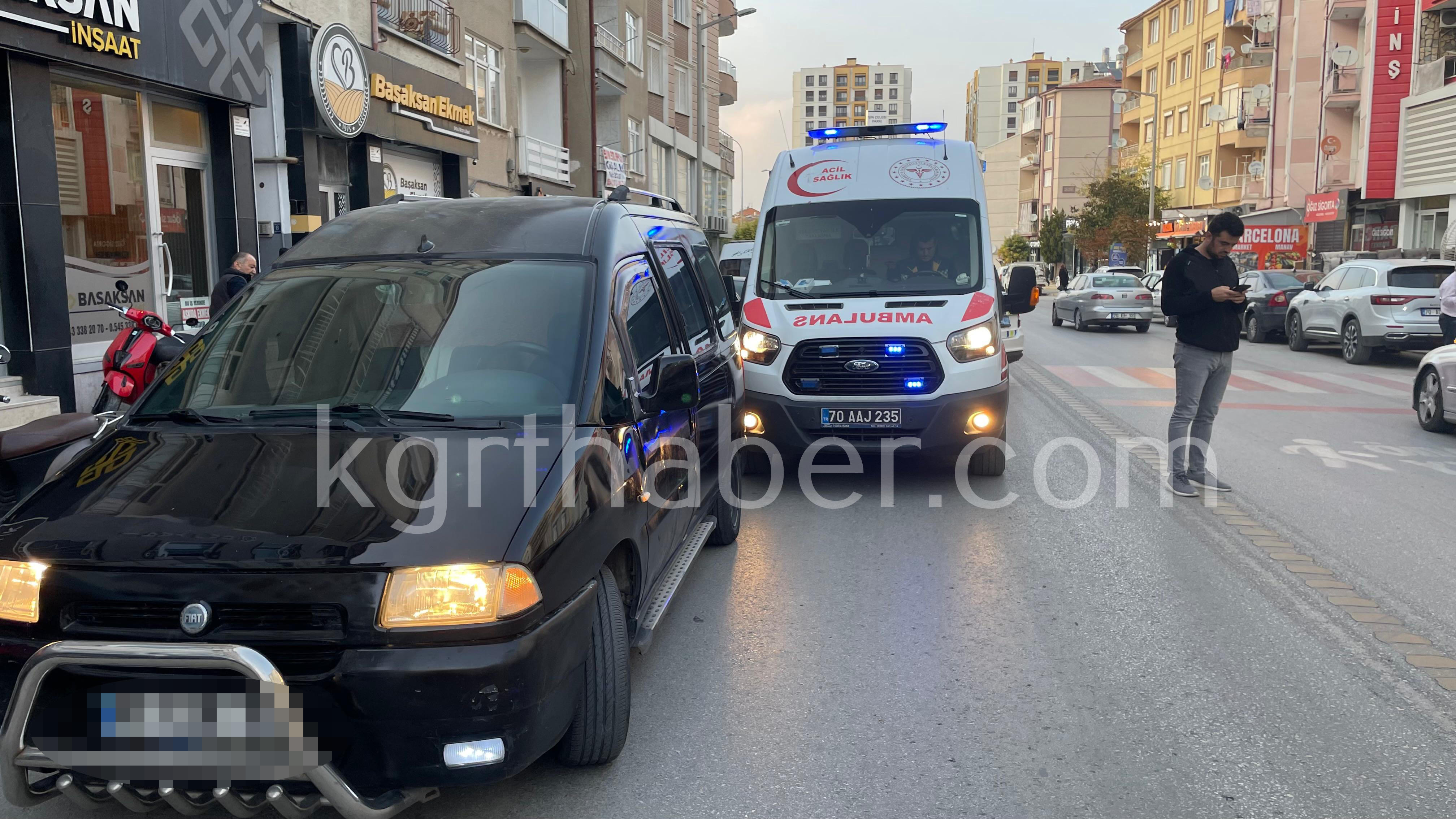 Yarali Cocugu Babasi Kucaginda Ambulansa Goturdu6