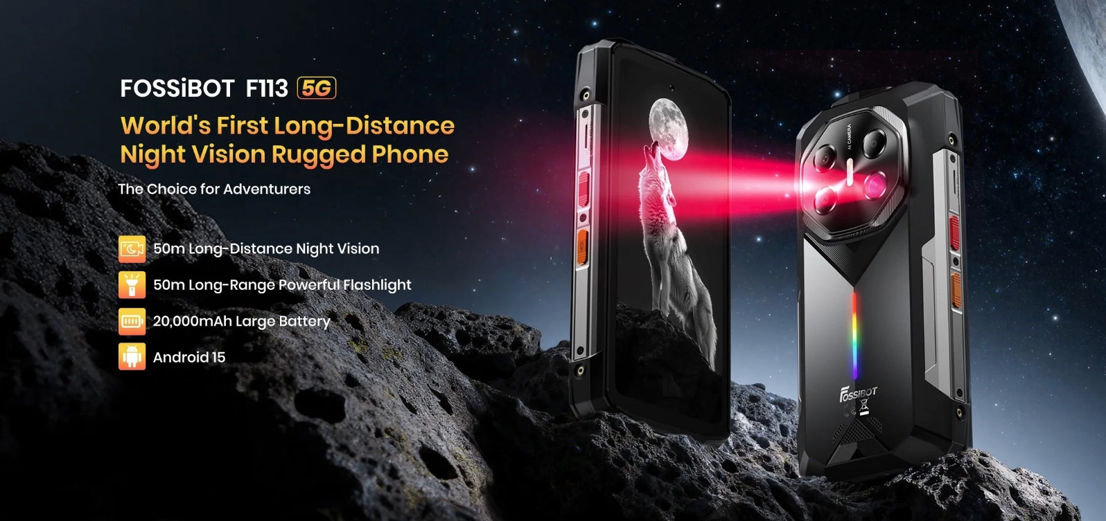 Dunyada Bir Ilk 50 Metre Gece Goruslu Telefon Fossibot F113 Duyuruldu (1)