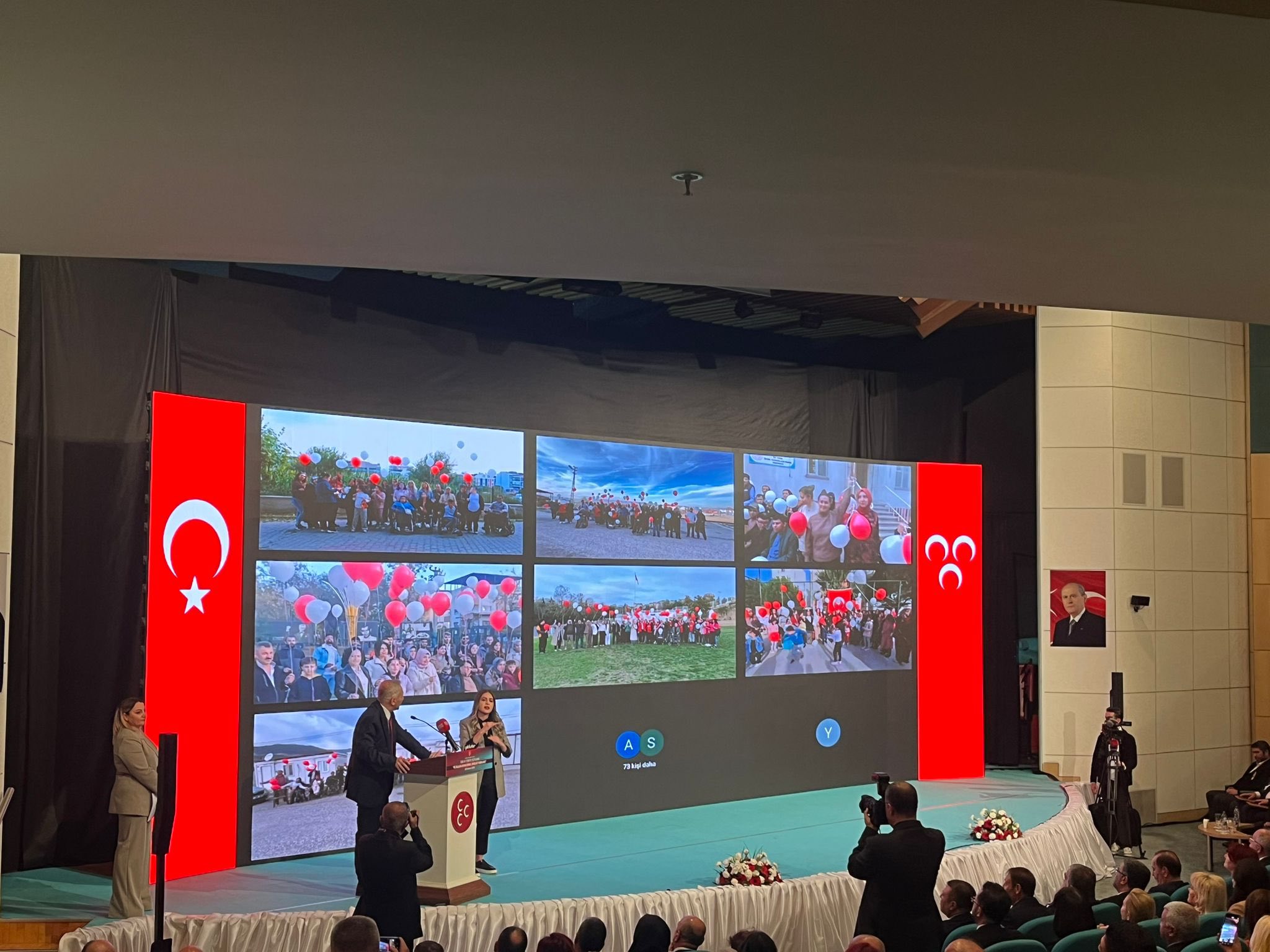 Engelliler Gününde Kırmızı Beyaz Balonlar Gökyüzüne Yükseldi3