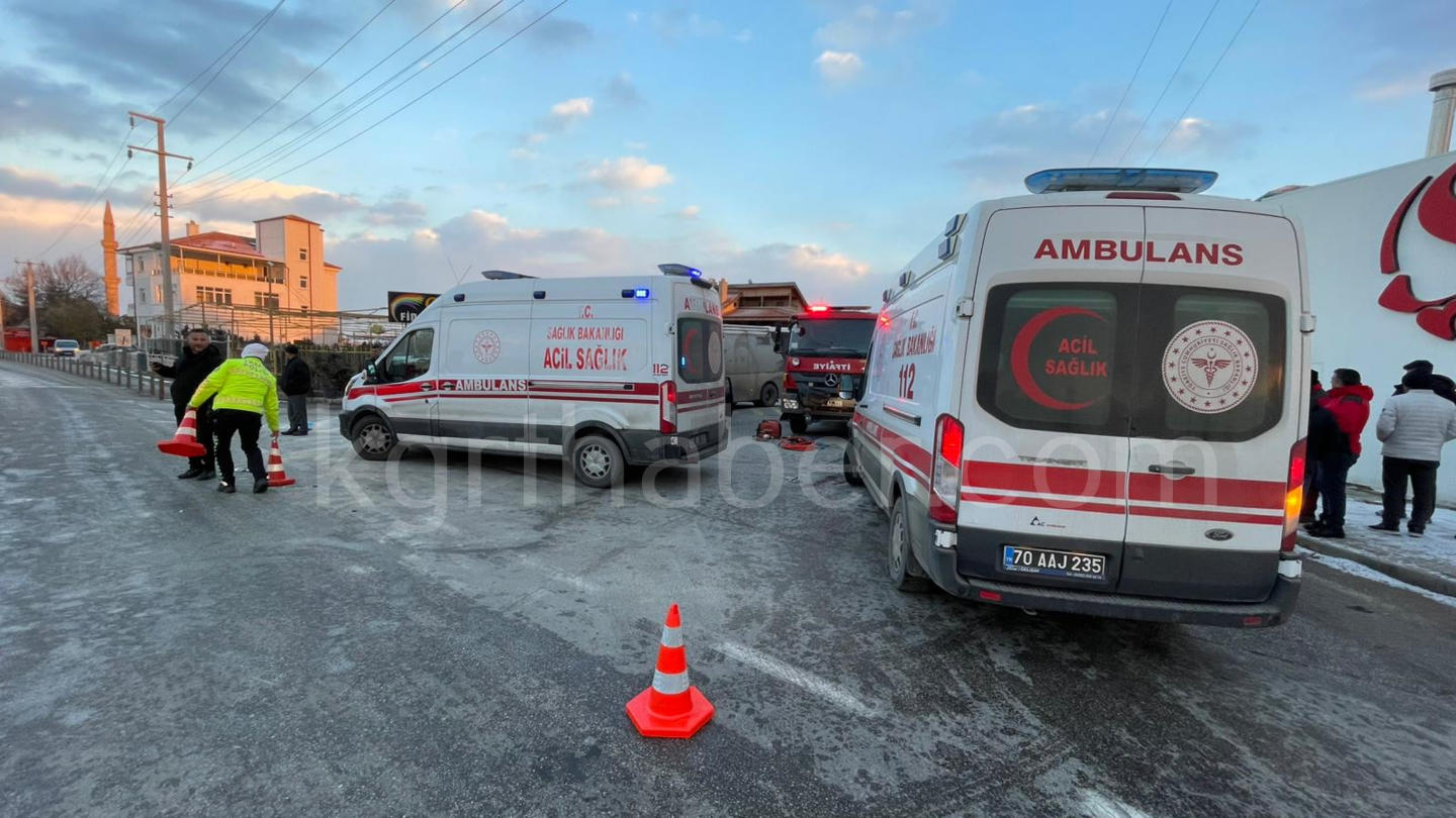 Feci Kaza Kamerada Lpg Tanki Firladi 2 Yarali6