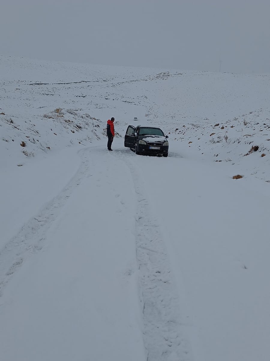 Gulderede Kar Yagisi Mahsur Birakti Karamanda Afad Seferber Oldu (4)