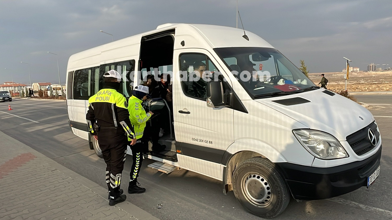 Karaman Emniyetinden Okul Servislerine Siki Denetim2