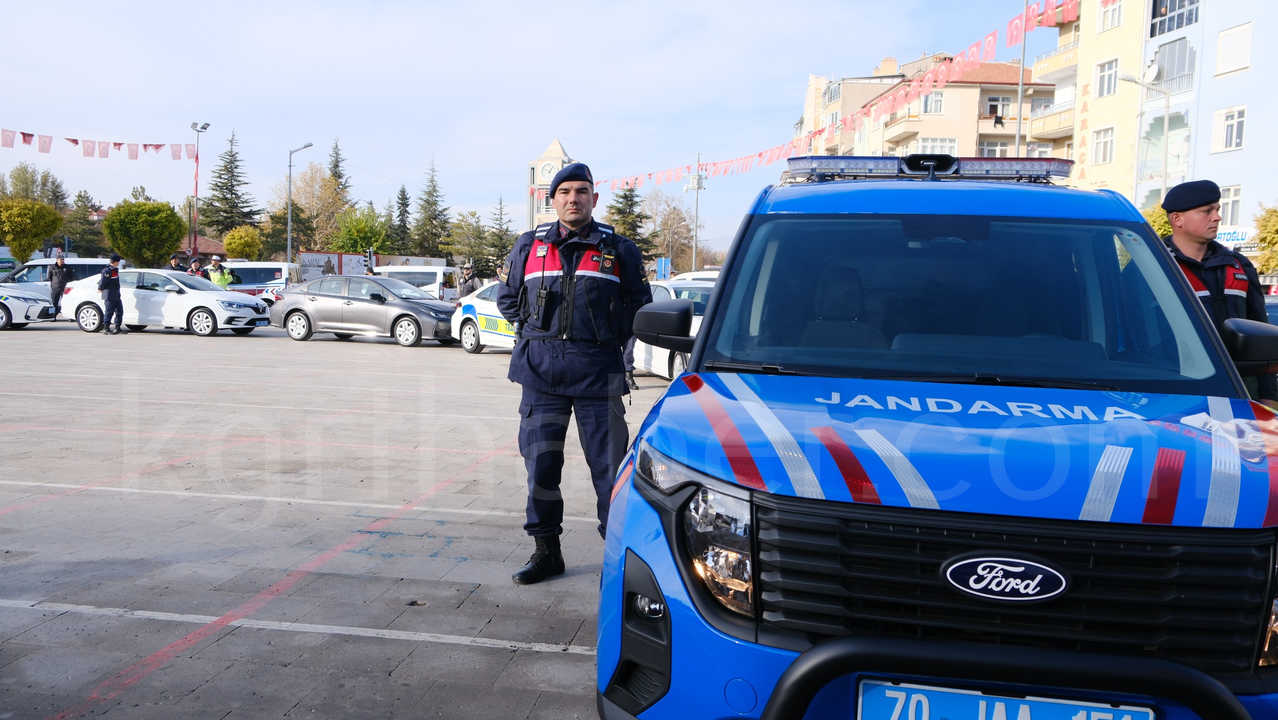 Karamanda 51 Arac Torenle Emniyet Ve Jandarmaya Tahsis Edildi9