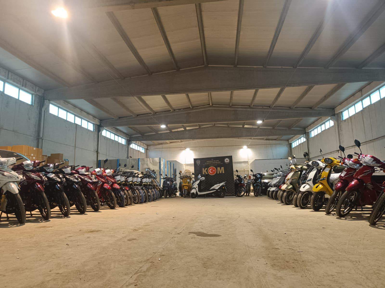 Karamanda Komdan Motor Operasyonu 88 Motosiklete El Konuldu (1)