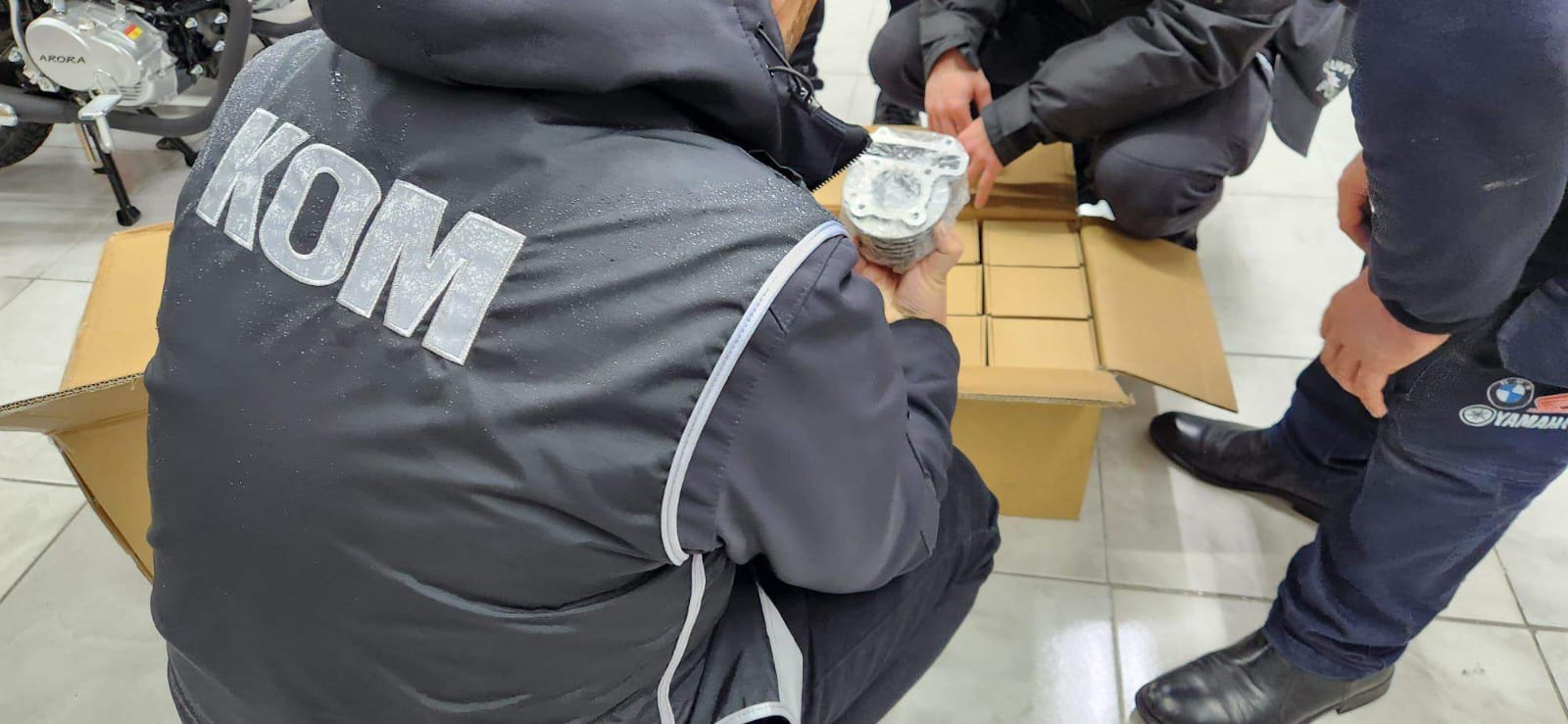 Karamanda Komdan Motor Operasyonu 88 Motosiklete El Konuldu (2)