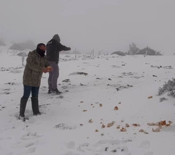 Konyanin O Ilcesinde Kar Yagisi Etkisini Artirdi (2)