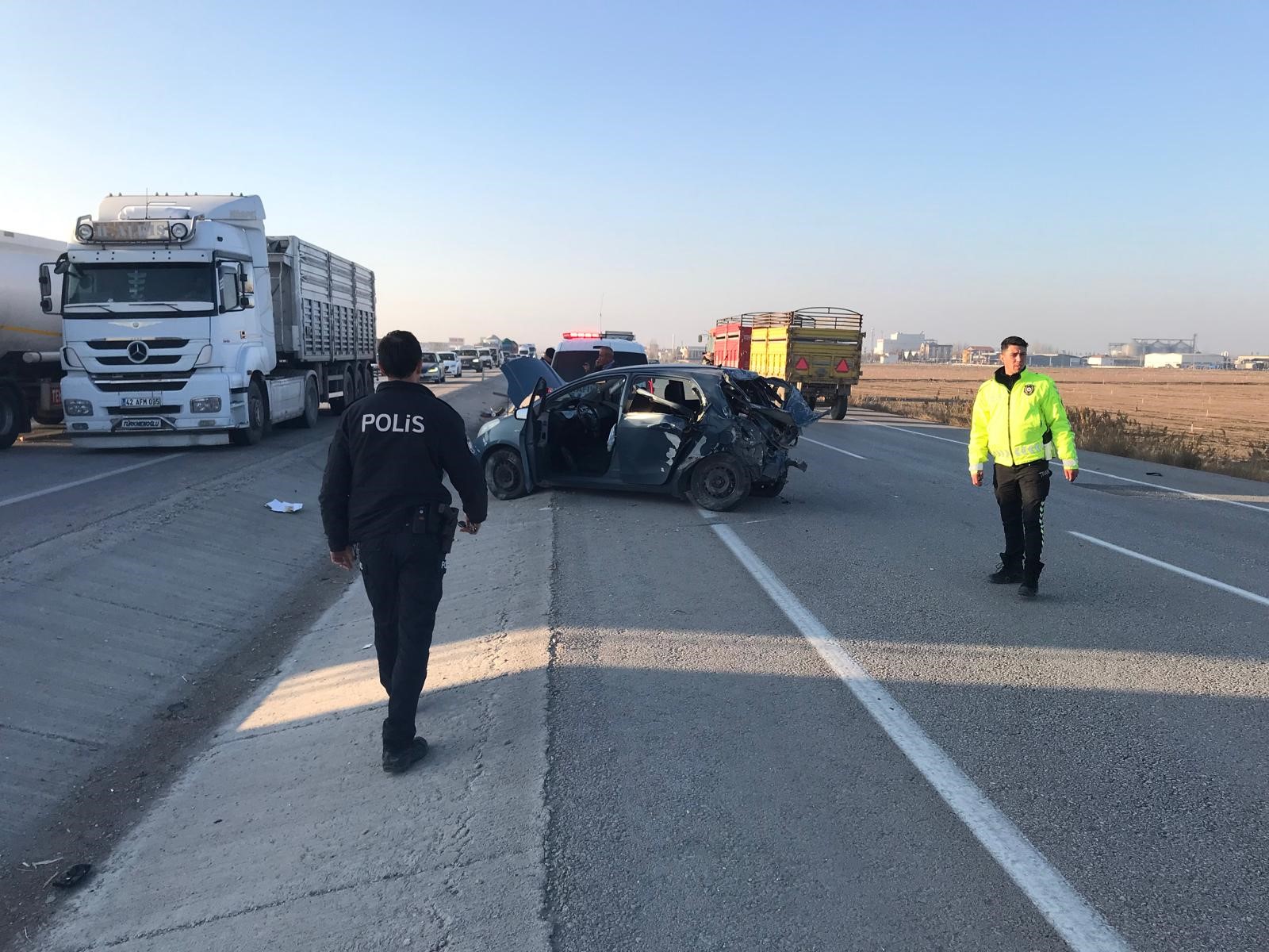 Uc Arac Birbirine Girdi 1 Cocuk Yaralandi (2)