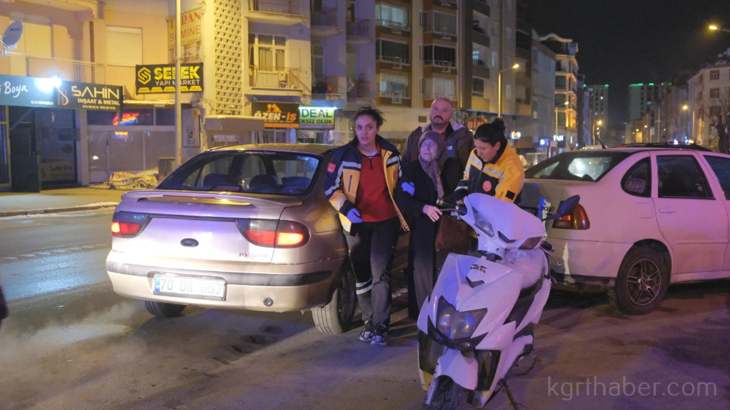 77 Yasindaki Kadin Kazada Yaralandi4