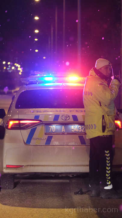 Karaman Emniyeti Kar Kis Demeden Calisiyor4