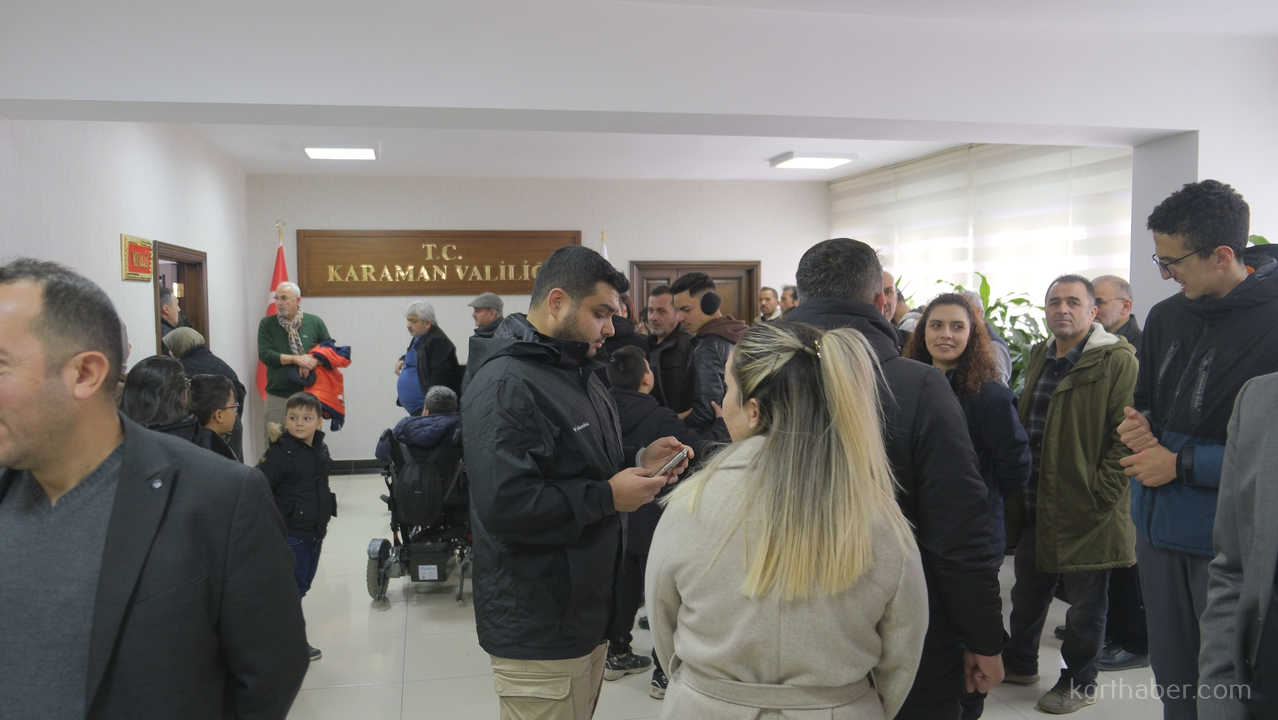 Karaman Valisi Mehmet Fatih Cicekliye Miting Gibi Ugurlama12