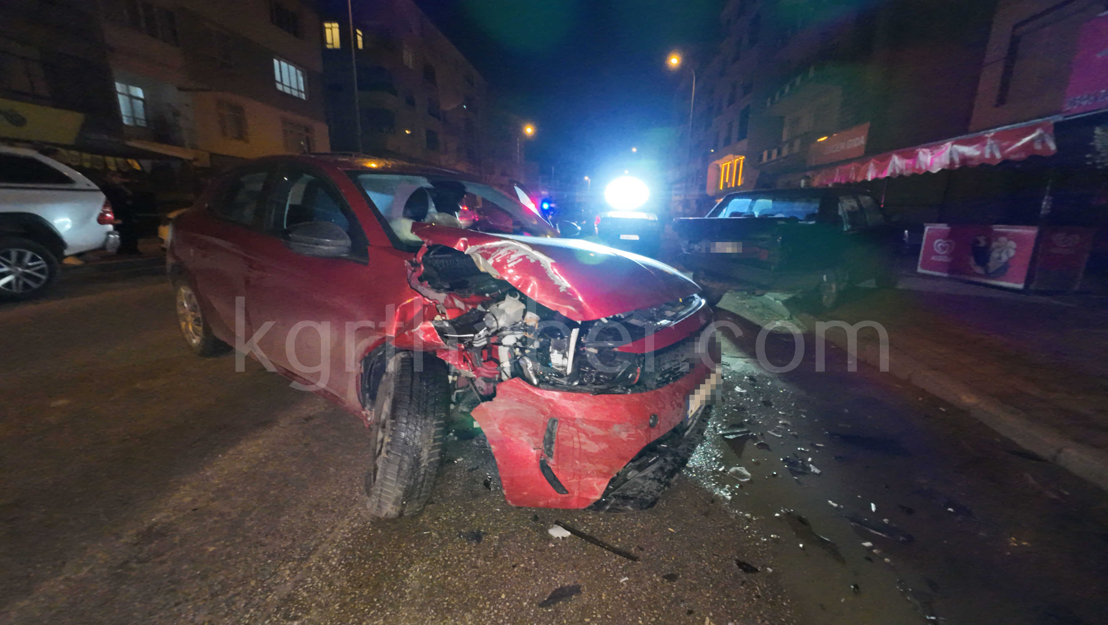 Karamanda Gecenin Sessizligini Bozan Kaza Oldu3