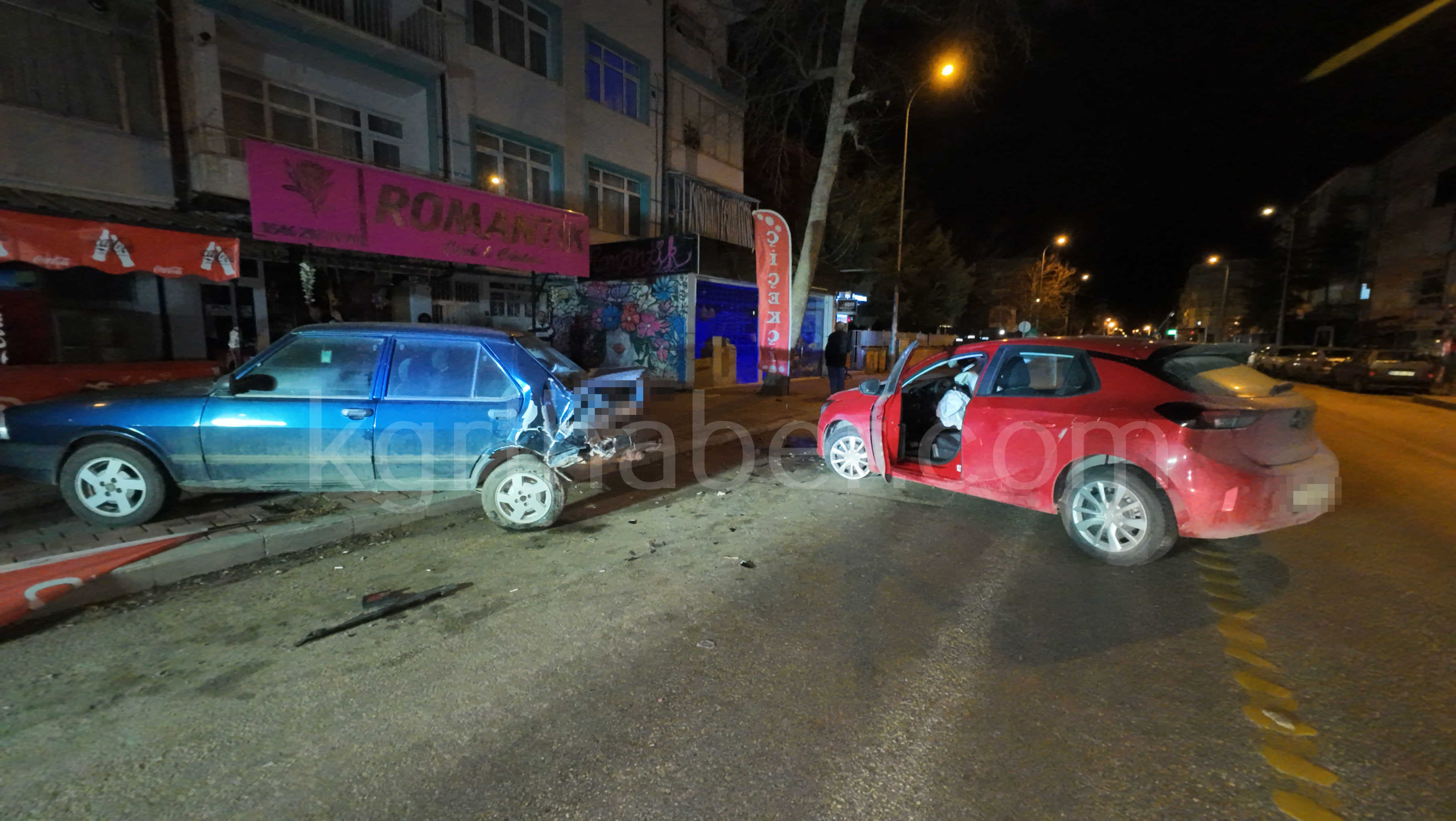 Karamanda Gecenin Sessizligini Bozan Kaza Oldu9