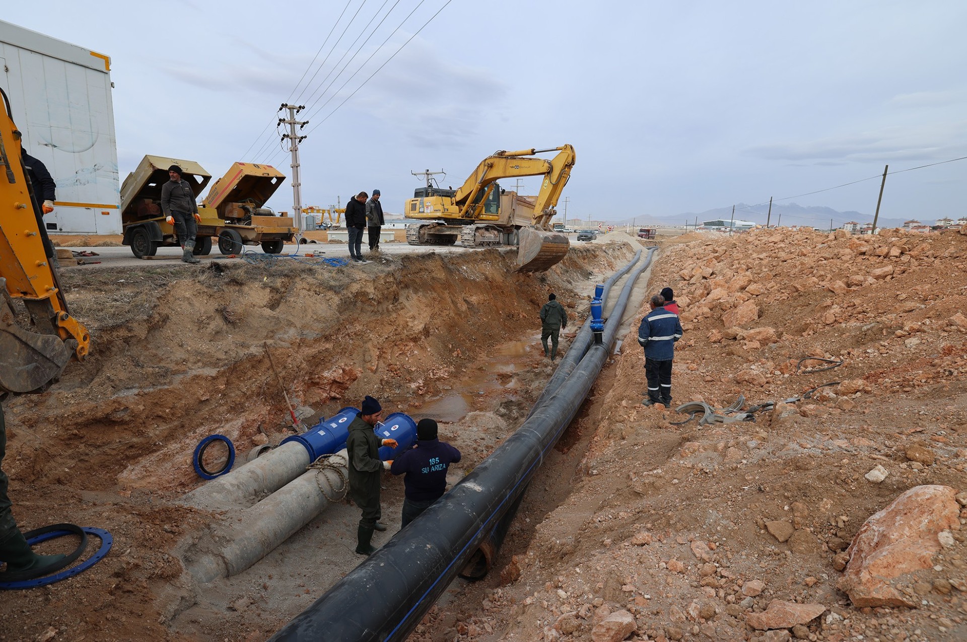 Karamanda Icme Suyu Altyapisi Yenileniyor (2)