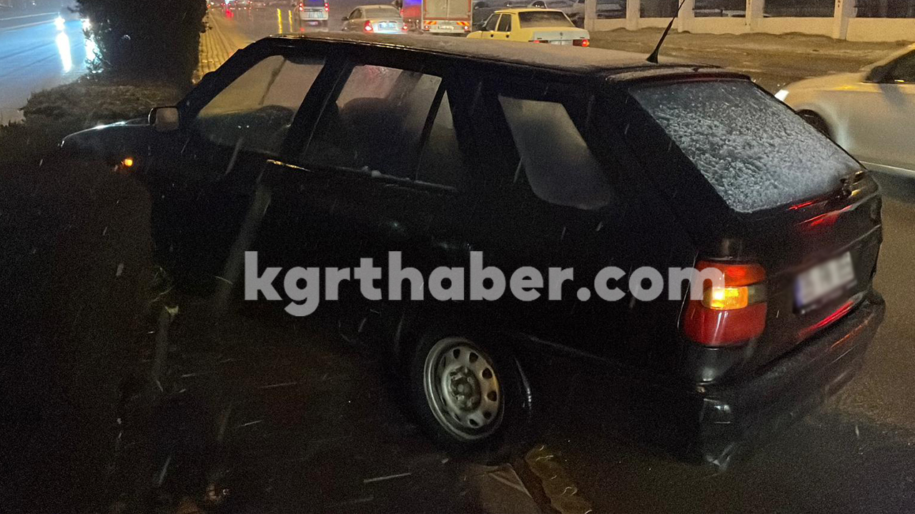 Karamanda Kar Tehlikesi Arac Orta Refuje Cikti22