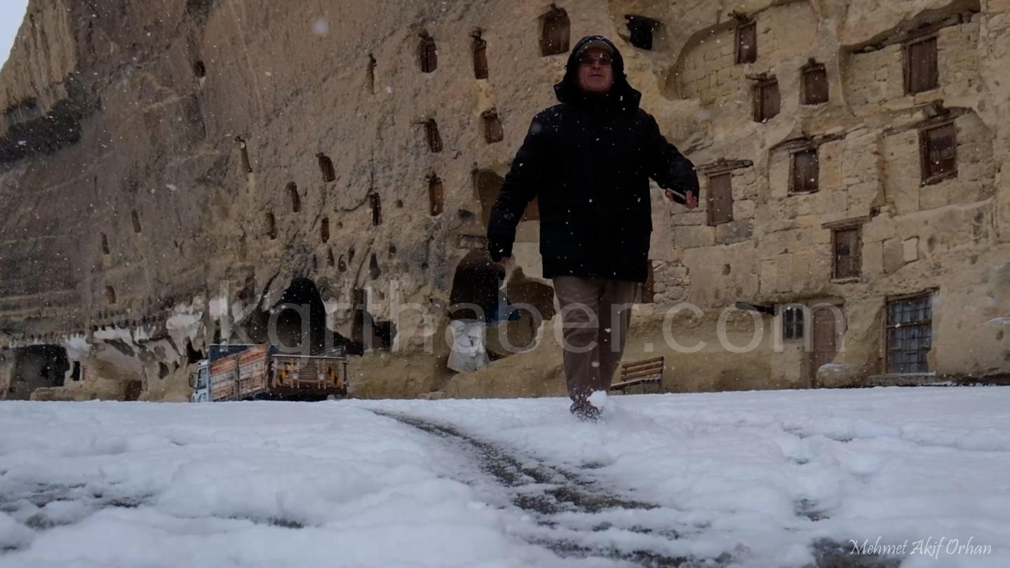 Karamanda Kar Yagisi Sonrasi Tarihi Noktalarda Essiz Goruntuler Ortaya Cikti (1)