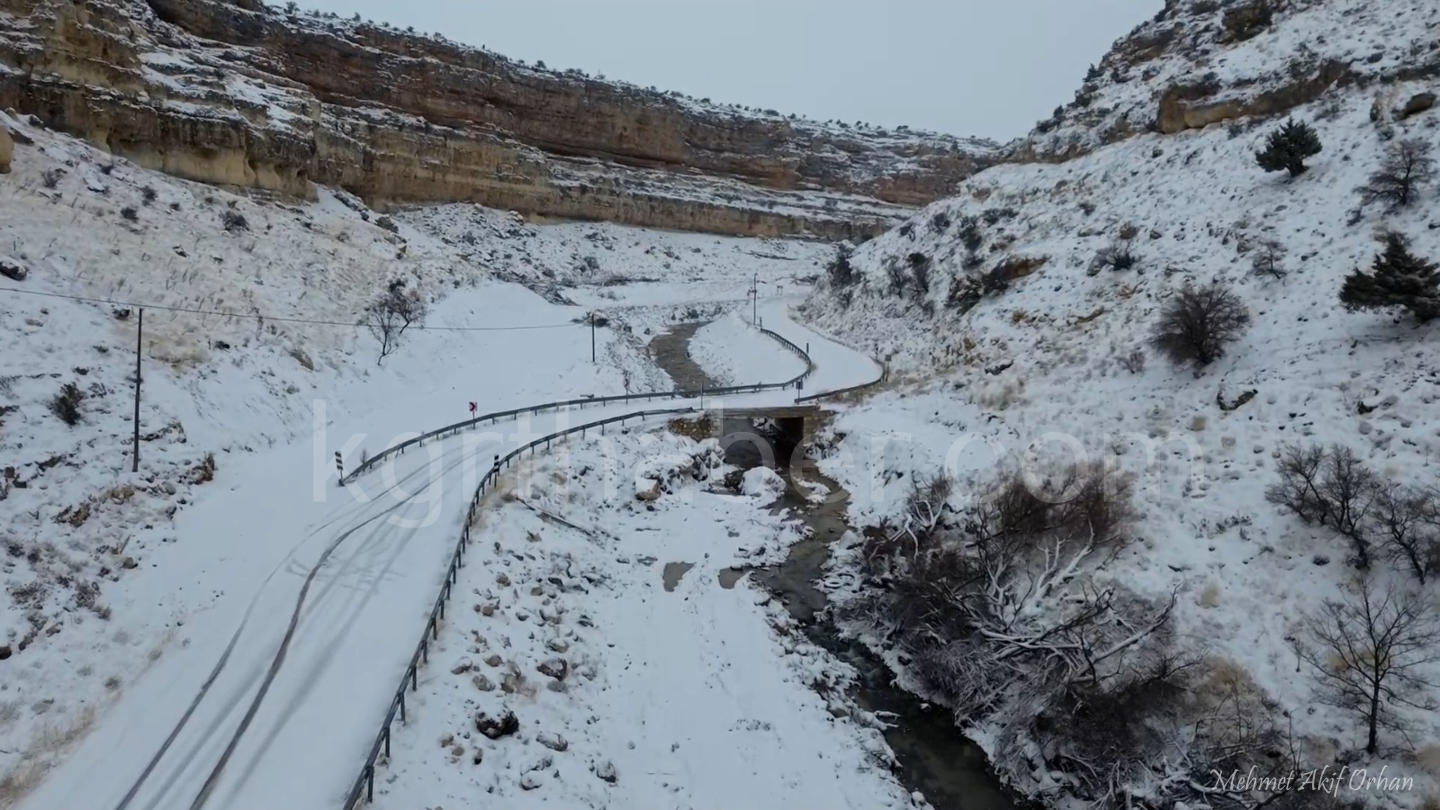 Karamanda Kar Yagisi Sonrasi Tarihi Noktalarda Essiz Goruntuler Ortaya Cikti (11)