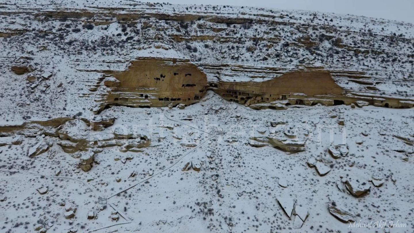 Karamanda Kar Yagisi Sonrasi Tarihi Noktalarda Essiz Goruntuler Ortaya Cikti (15)