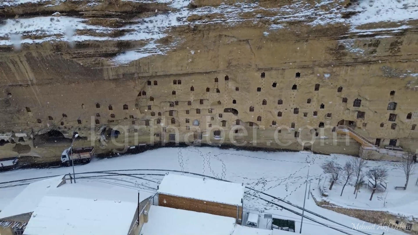 Karamanda Kar Yagisi Sonrasi Tarihi Noktalarda Essiz Goruntuler Ortaya Cikti (2)