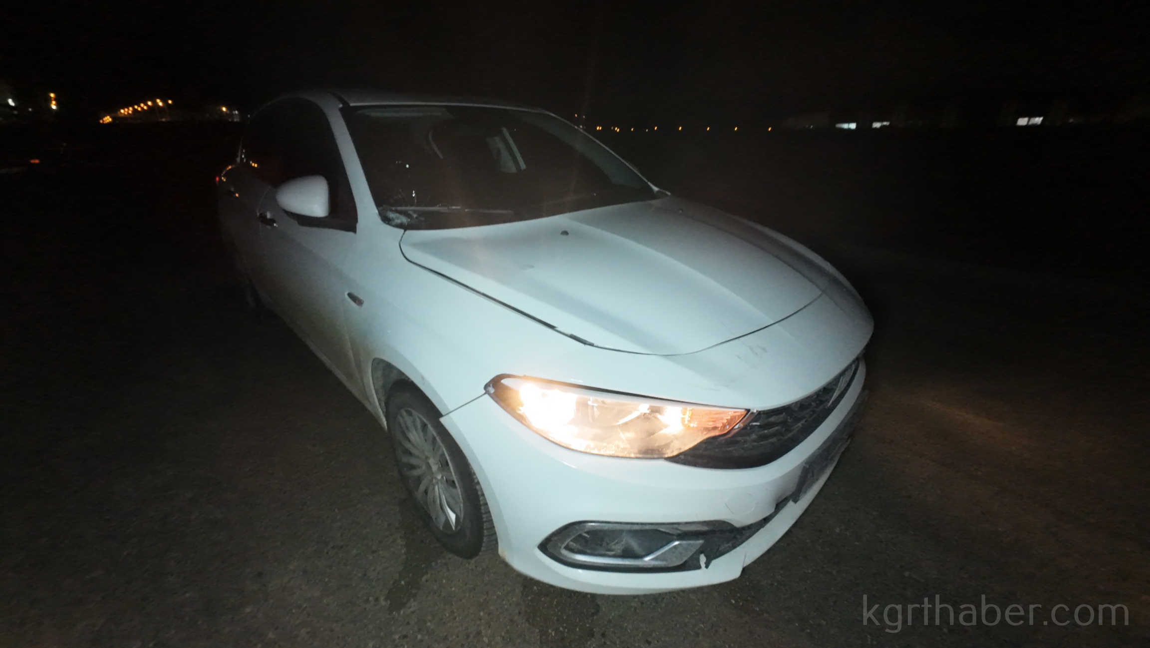 Karamanda Otomobilin Carptigi Kadin Yaralandi2