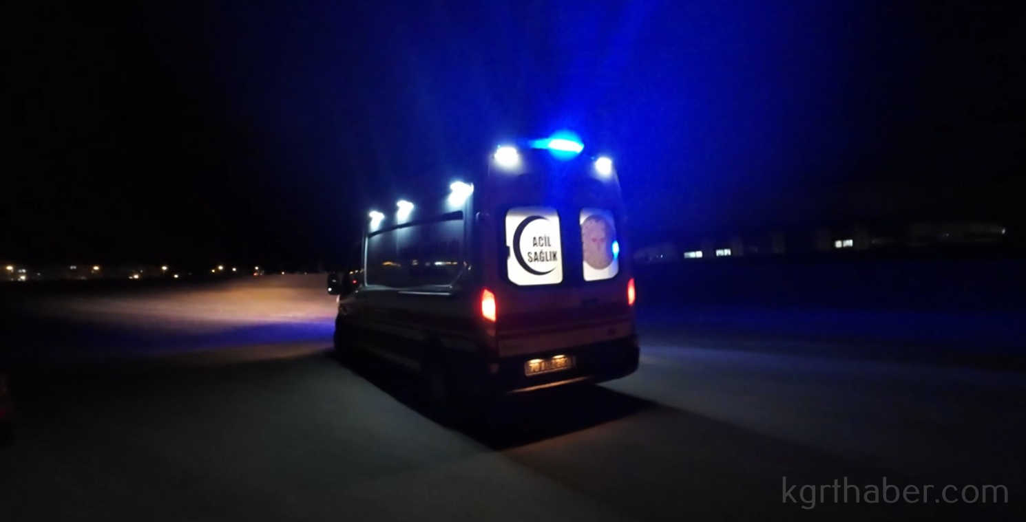 Karamanda Otomobilin Carptigi Kadin Yaralandi4