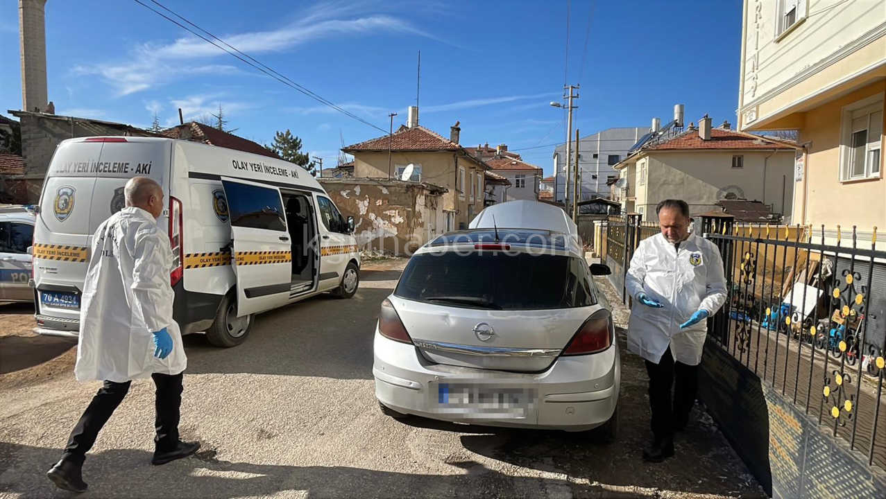 Karamanda Park Halindeki Otomobilde Kundaklama Suphesi2