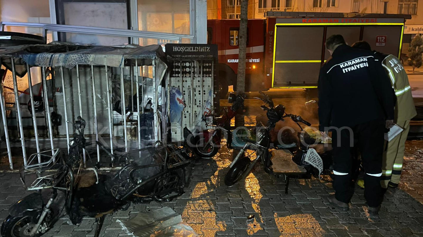 Karamanda Sarja Birakilan Elektrikli Bisikletler Yandi7