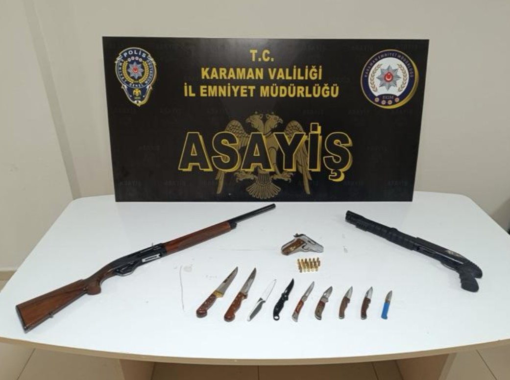 Karamanda Sentetik Uyusturucu Haplar Ele Gecirildi 6 Tutuklama1