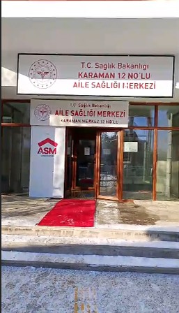 Karamanda Yeni Acilan Aile Sagligi Merkezini Su Basti (3)