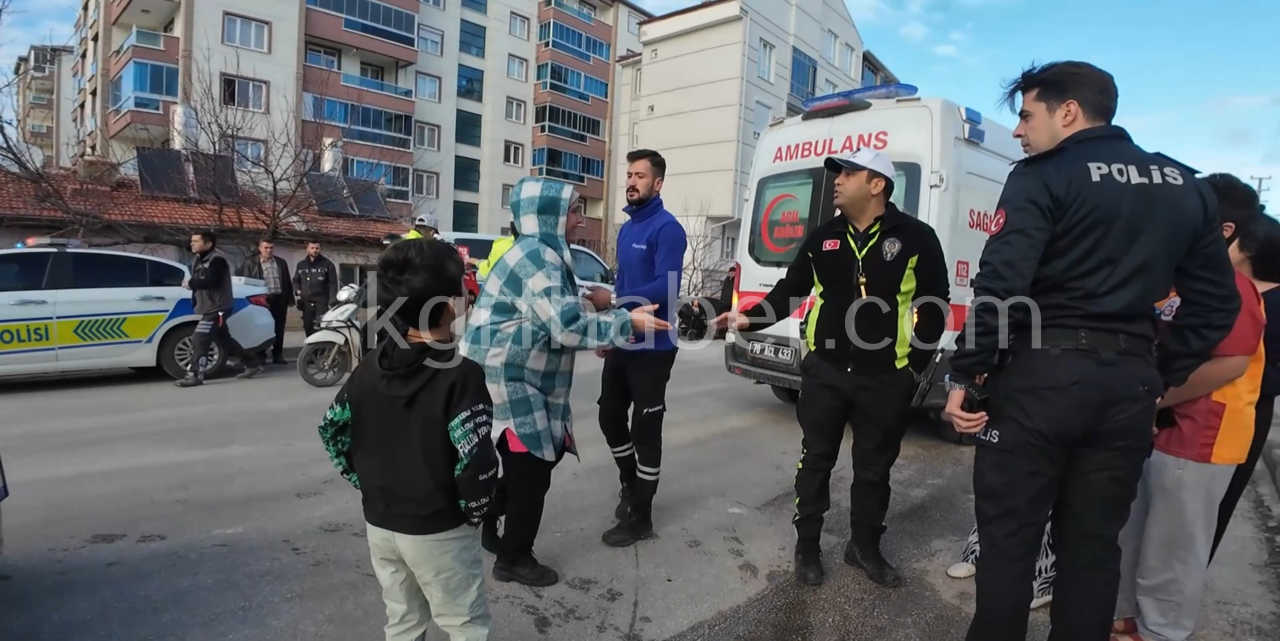 Karamandaki Kazada Annenin Feryadi Yurekleri Dagladi 2 Cocuk Yarali0