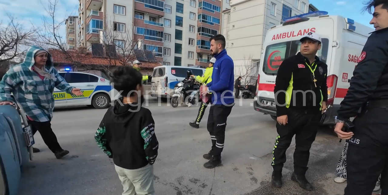 Karamandaki Kazada Annenin Feryadi Yurekleri Dagladi 2 Cocuk Yarali4