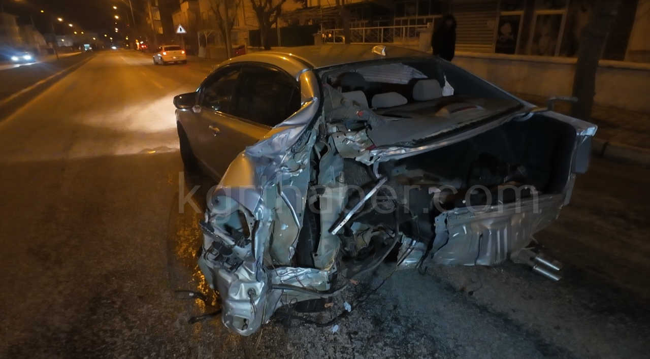 Kontrolden Cikan Arac Defalarca Savruldu O Anlar Kamerada3