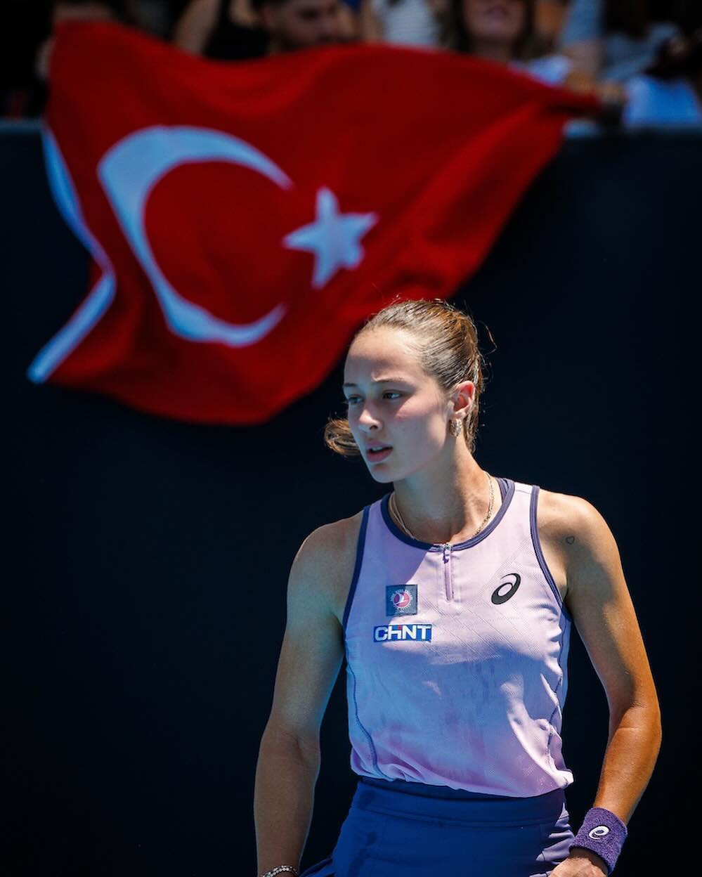 Milli Tenisci Zeynep Sonmez Brisbanede Final Turunda (3)