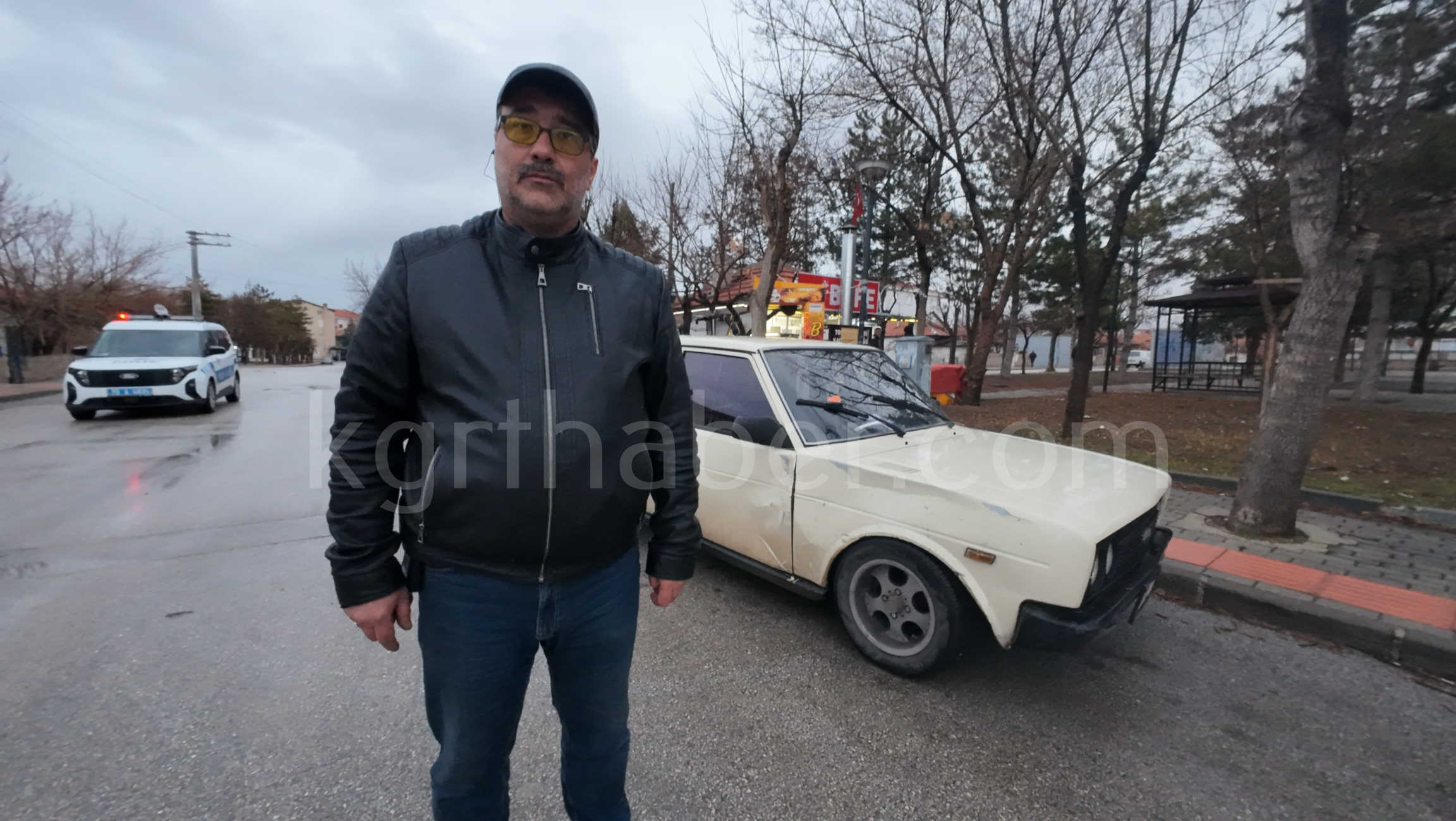 Park Halindeki Araca Carpip Kacan Surucu Kameraya Yakalandi8