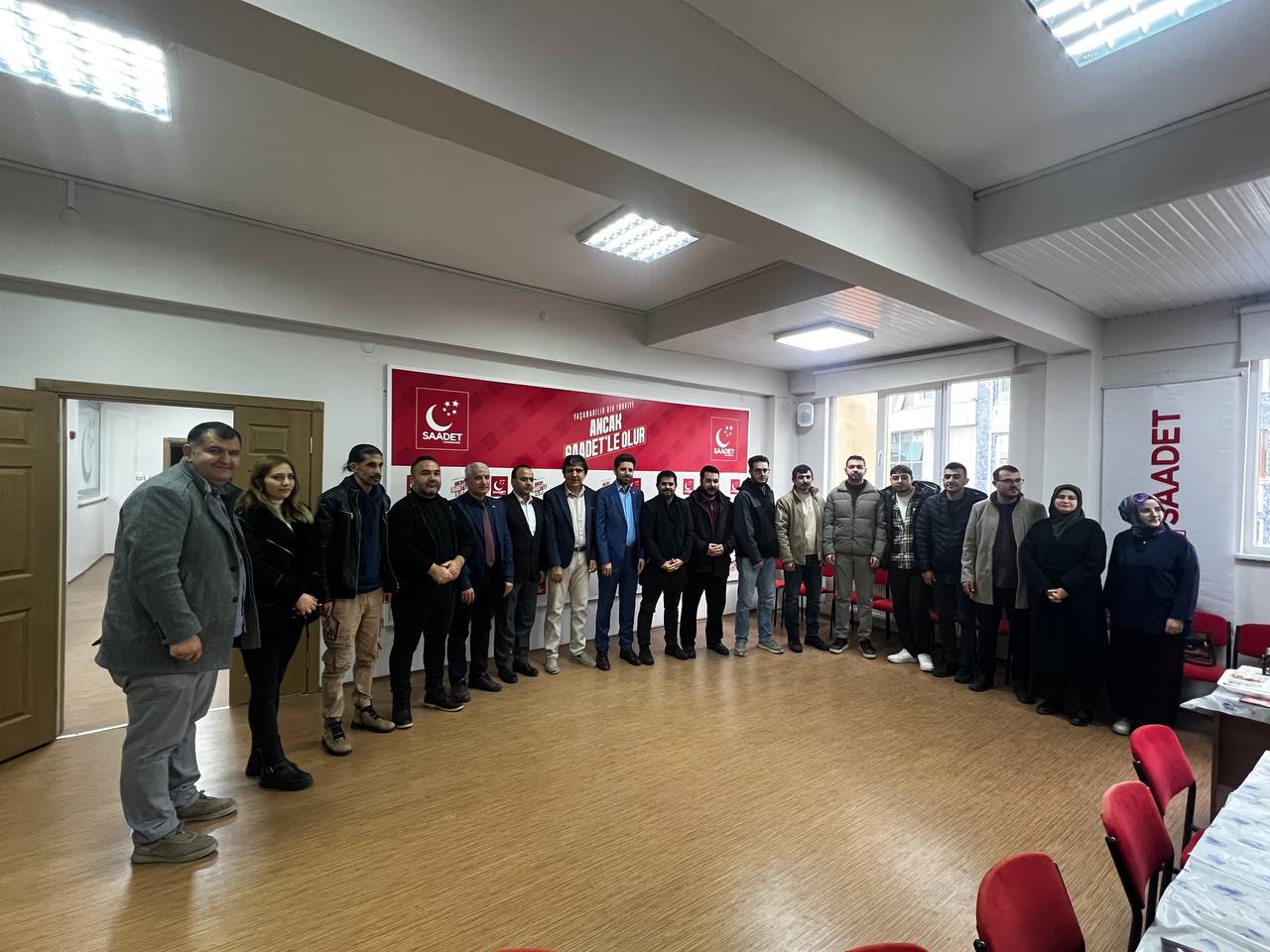 Saadet Partisi Karaman Il Baskani Rasit Aktas Basinla Bulustu (3)