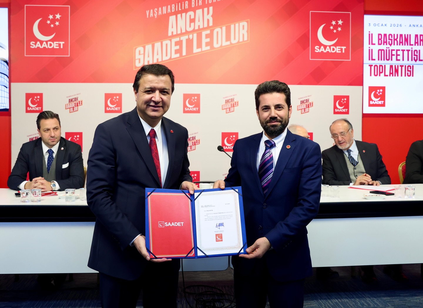 Saadet Partisi Karaman Il Baskanliginda Gorev Degisimi (2)