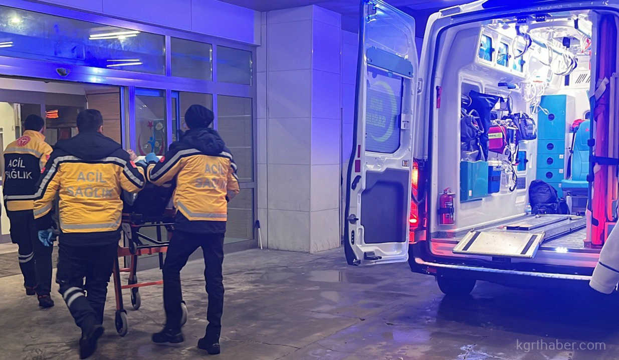 Saglik Ekibi Kar Yagisi Ve Tipiye Ragmen Hastayi Hastaneye Ulastirdi1