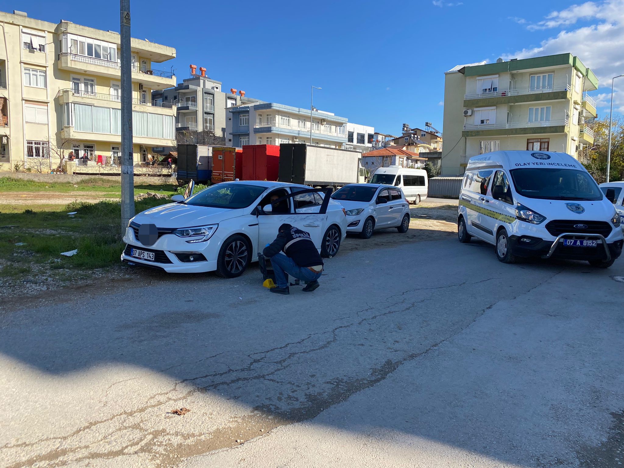 Seyir Halindeki Otomobile Silahli Saldiri 1 Yarali (2)