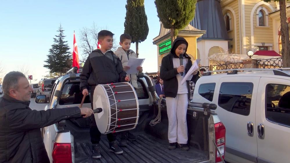 Ermenekte Ramazan Konvoyuna Onlarca Arac Katildi3