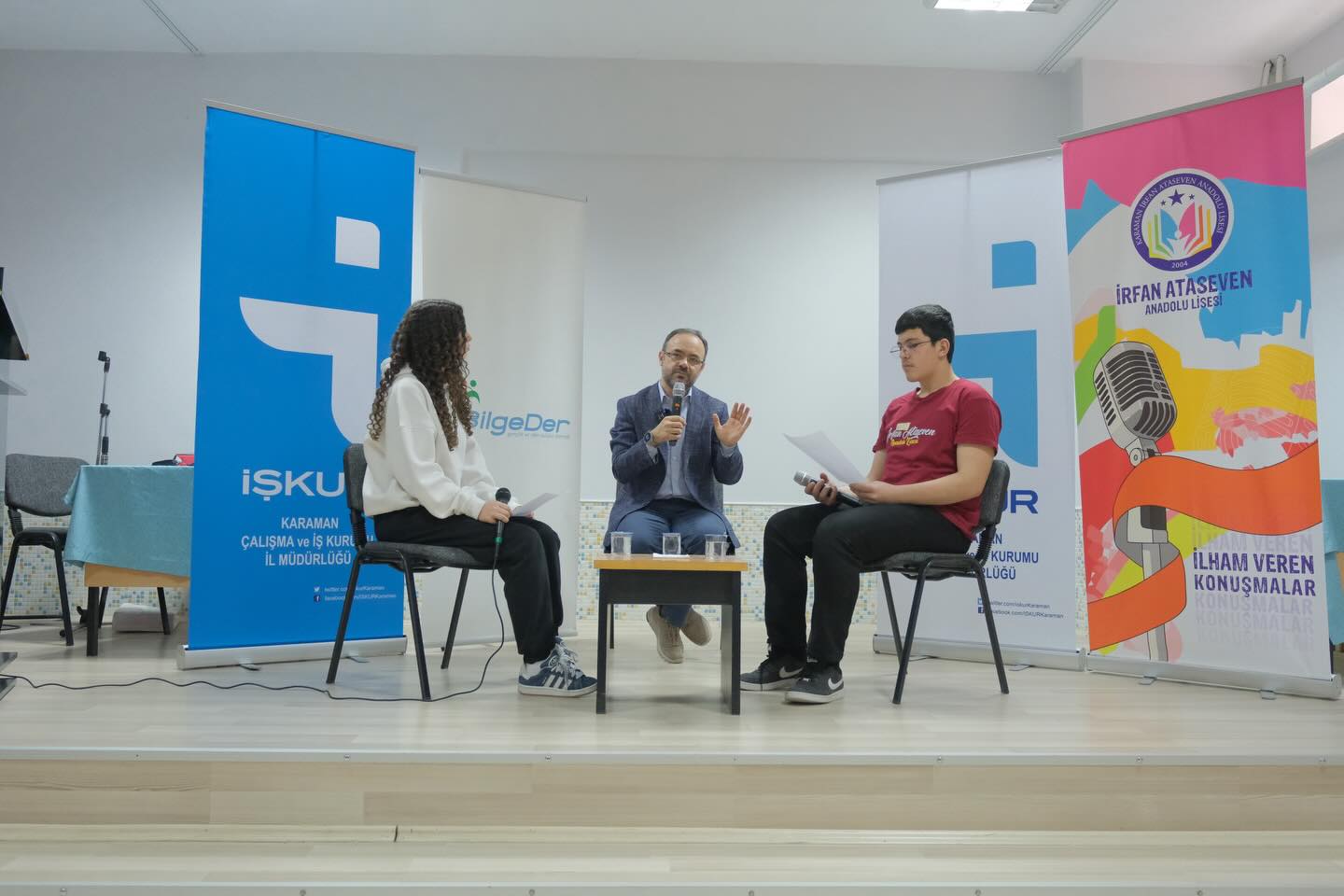 Irfan Ataseven Anadolu Lisesinde Kariyer Gunleri Coskusu (1)