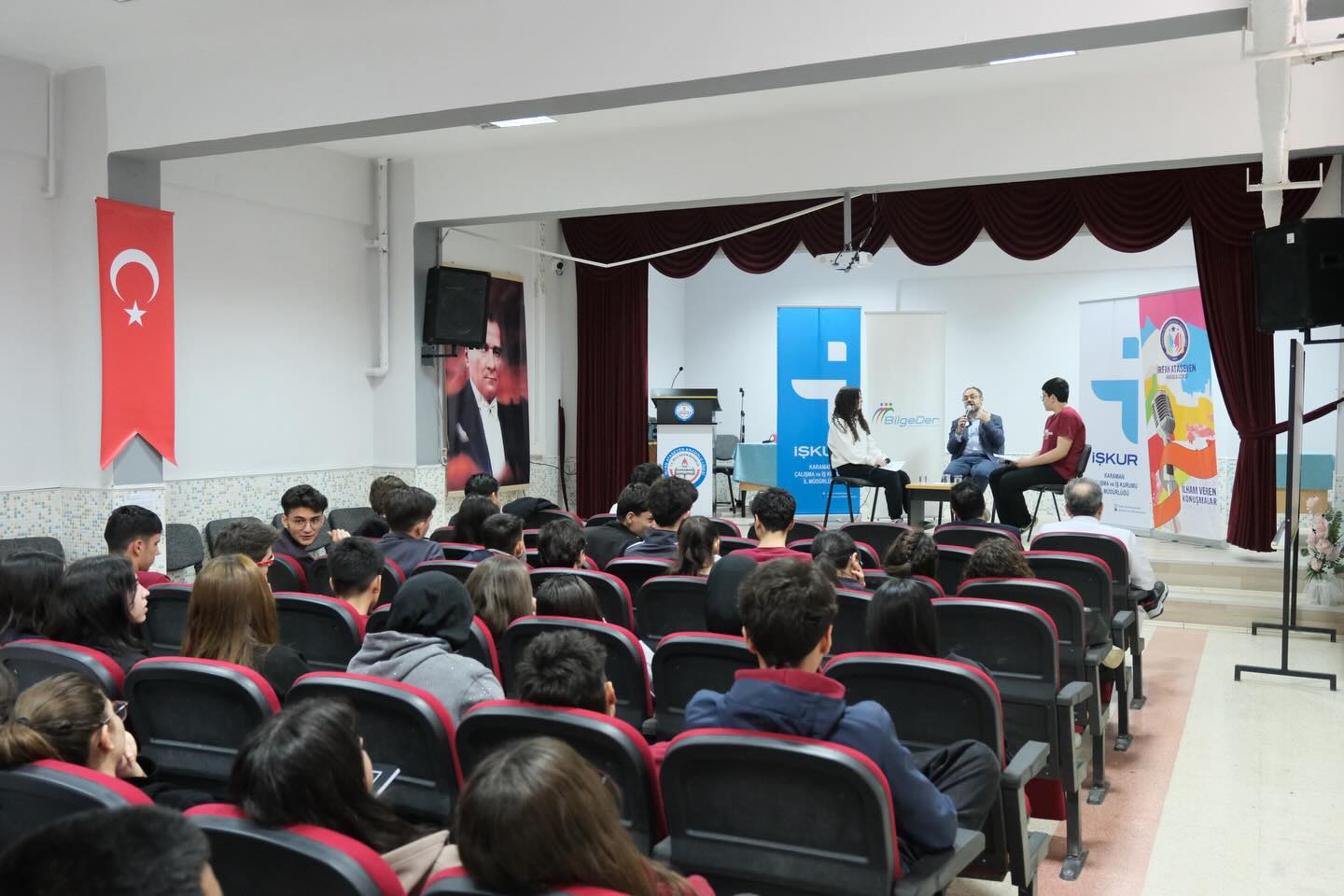 Irfan Ataseven Anadolu Lisesinde Kariyer Gunleri Coskusu (2)