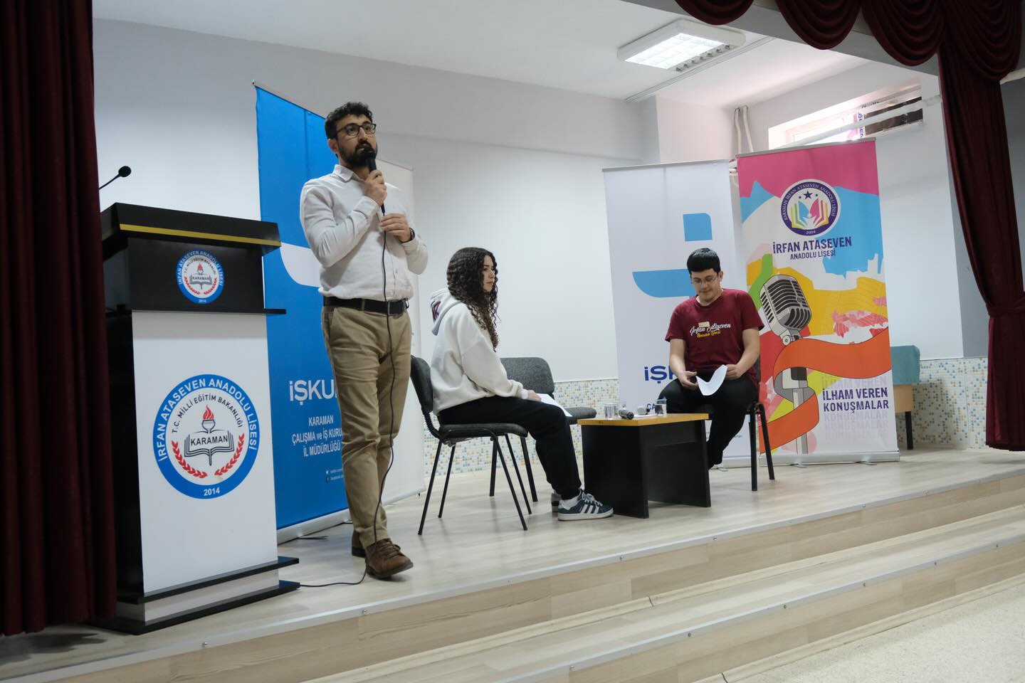 Irfan Ataseven Anadolu Lisesinde Kariyer Gunleri Coskusu (3)