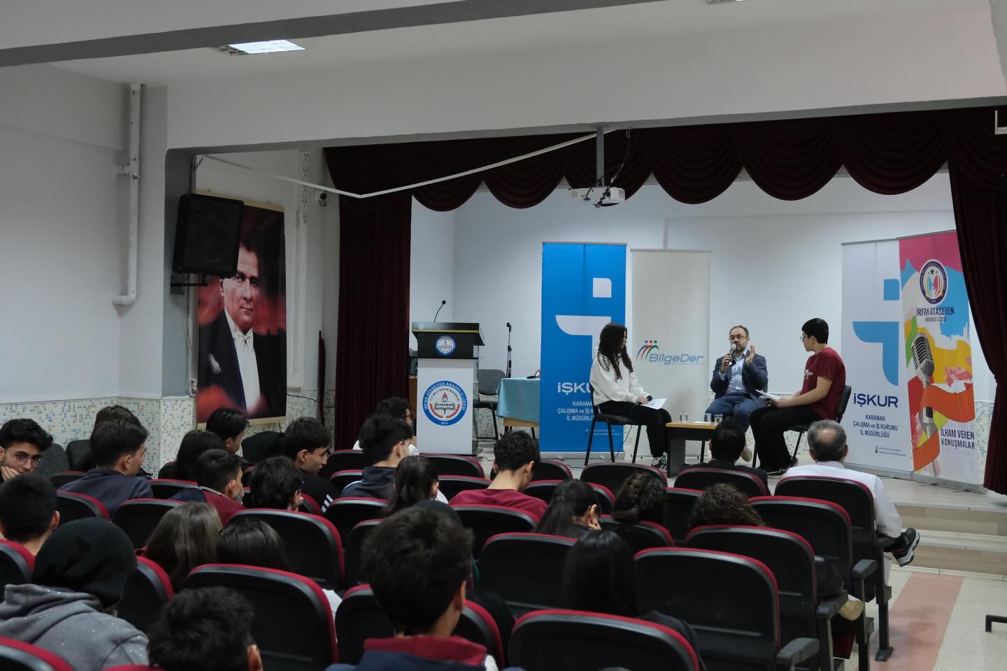 Irfan Ataseven Anadolu Lisesinde Kariyer Gunleri Coskusu (4)