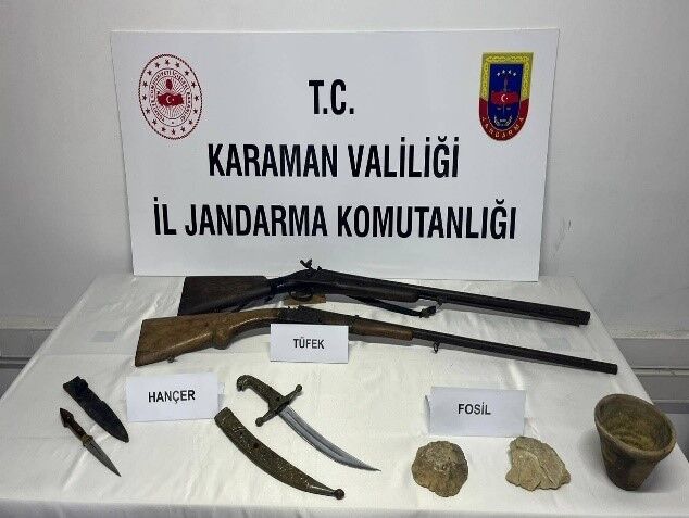 Jandarmadan Tarihi Eser Operasyonu 6 Tutuklama1