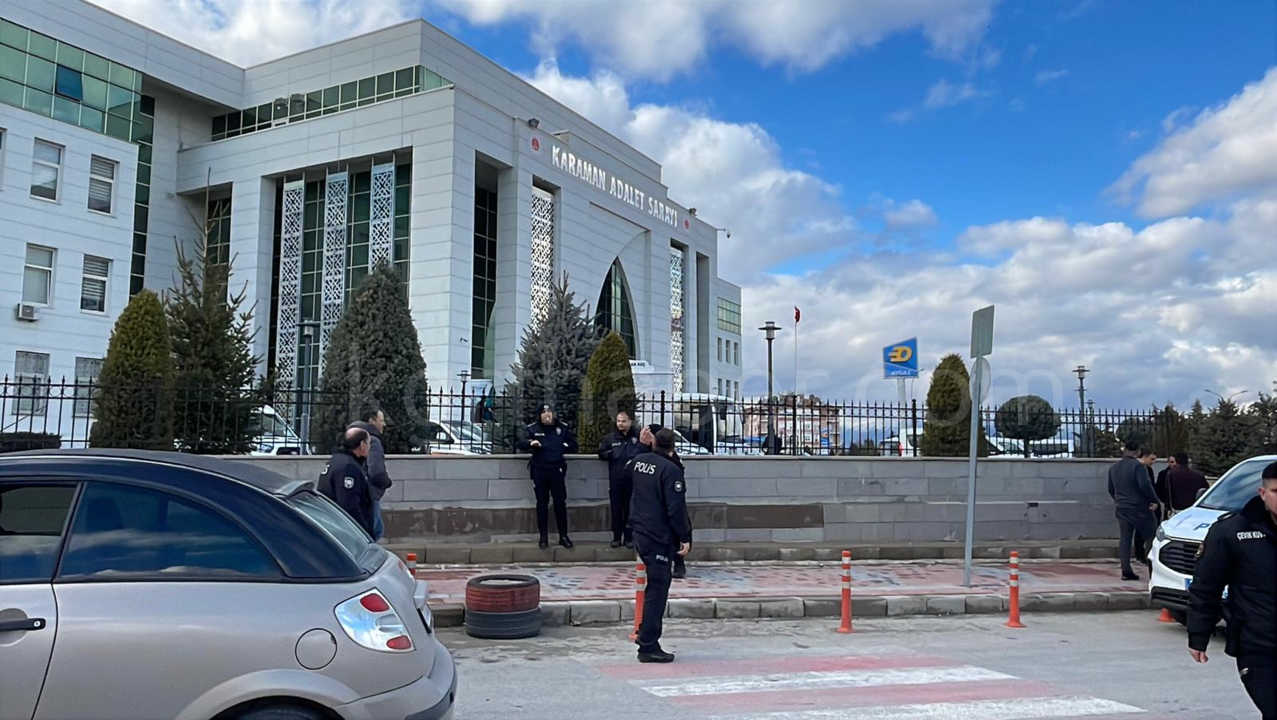 Karaman Adliyesi Yakinlarinda Hareketli Dakikalar2