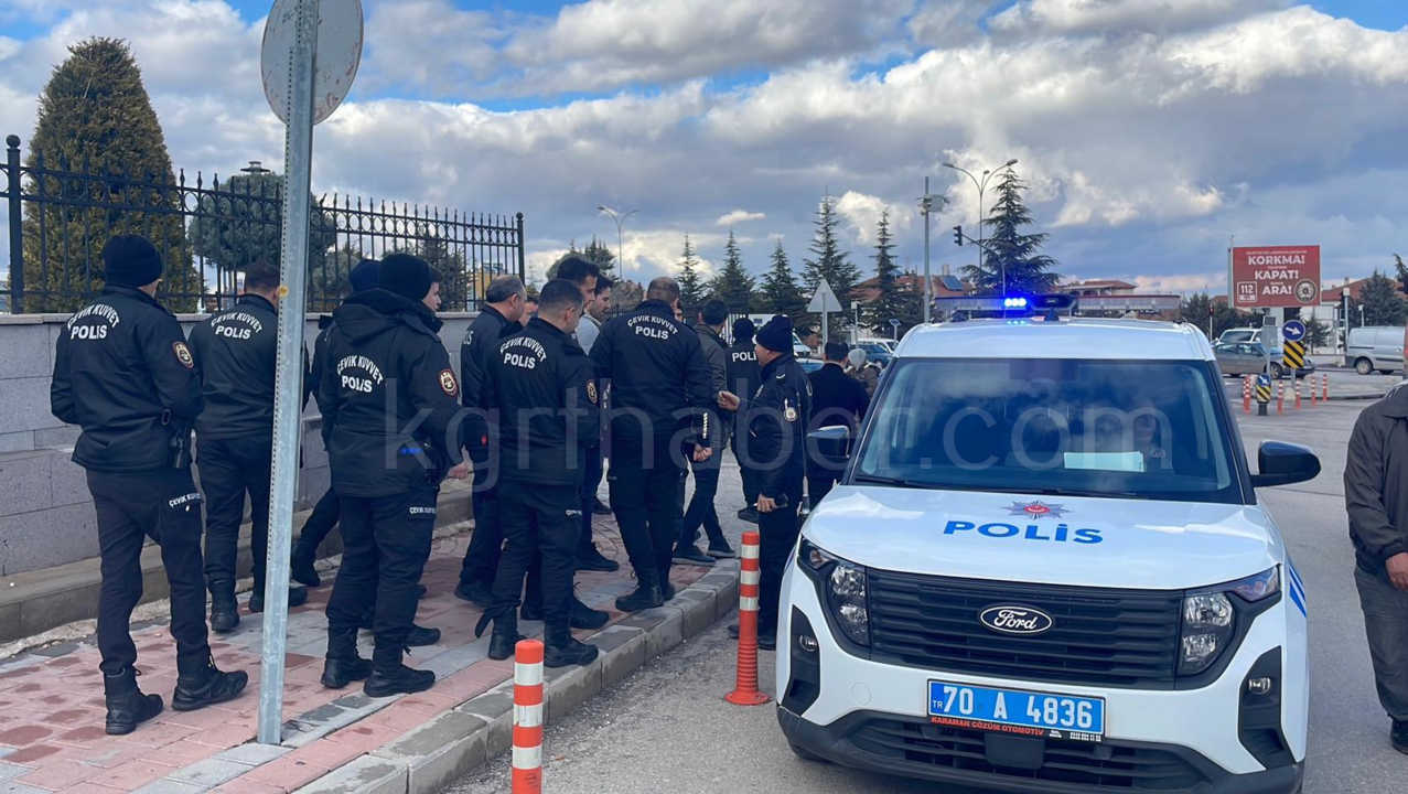 Karaman Adliyesi Yakinlarinda Hareketli Dakikalar3