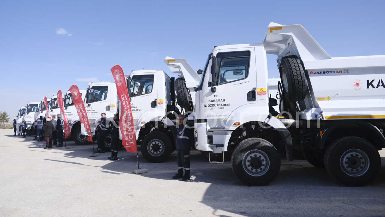 Karaman Il Ozel Idaresine 23 Yeni Arac9