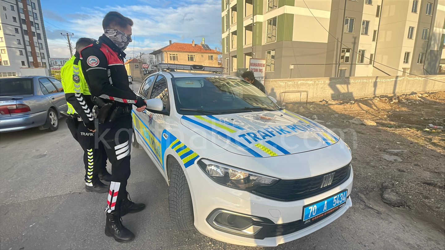 Karamanda Abarti Egzozlu Basik Tofas Cekiciye Zor Yuklendi9