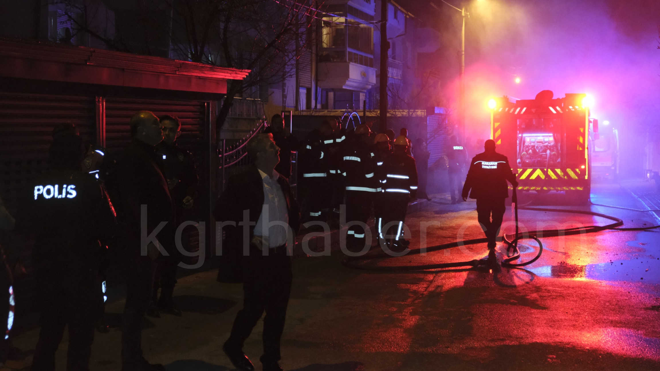 Karamanda Aksam Saatlerinde Korkutan Yangin10