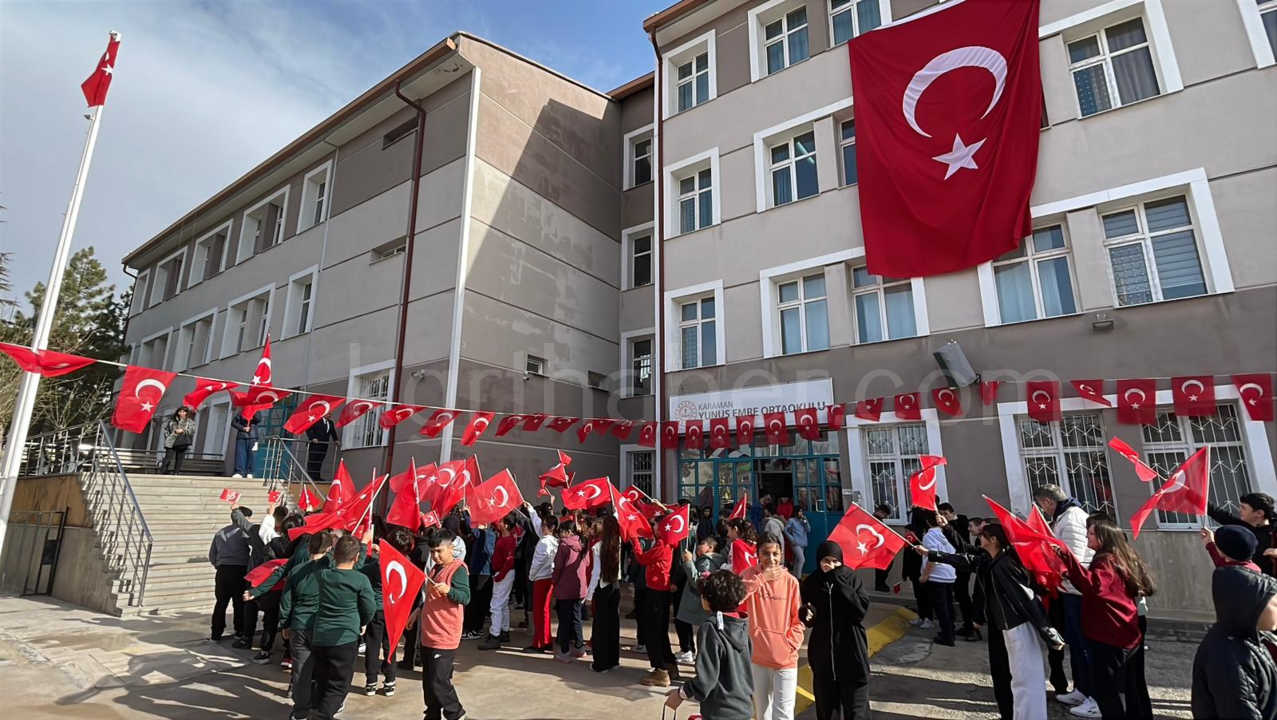 Karamanda Ikinci Donem Bayrak Sevgisi Dersiyle Basladi7